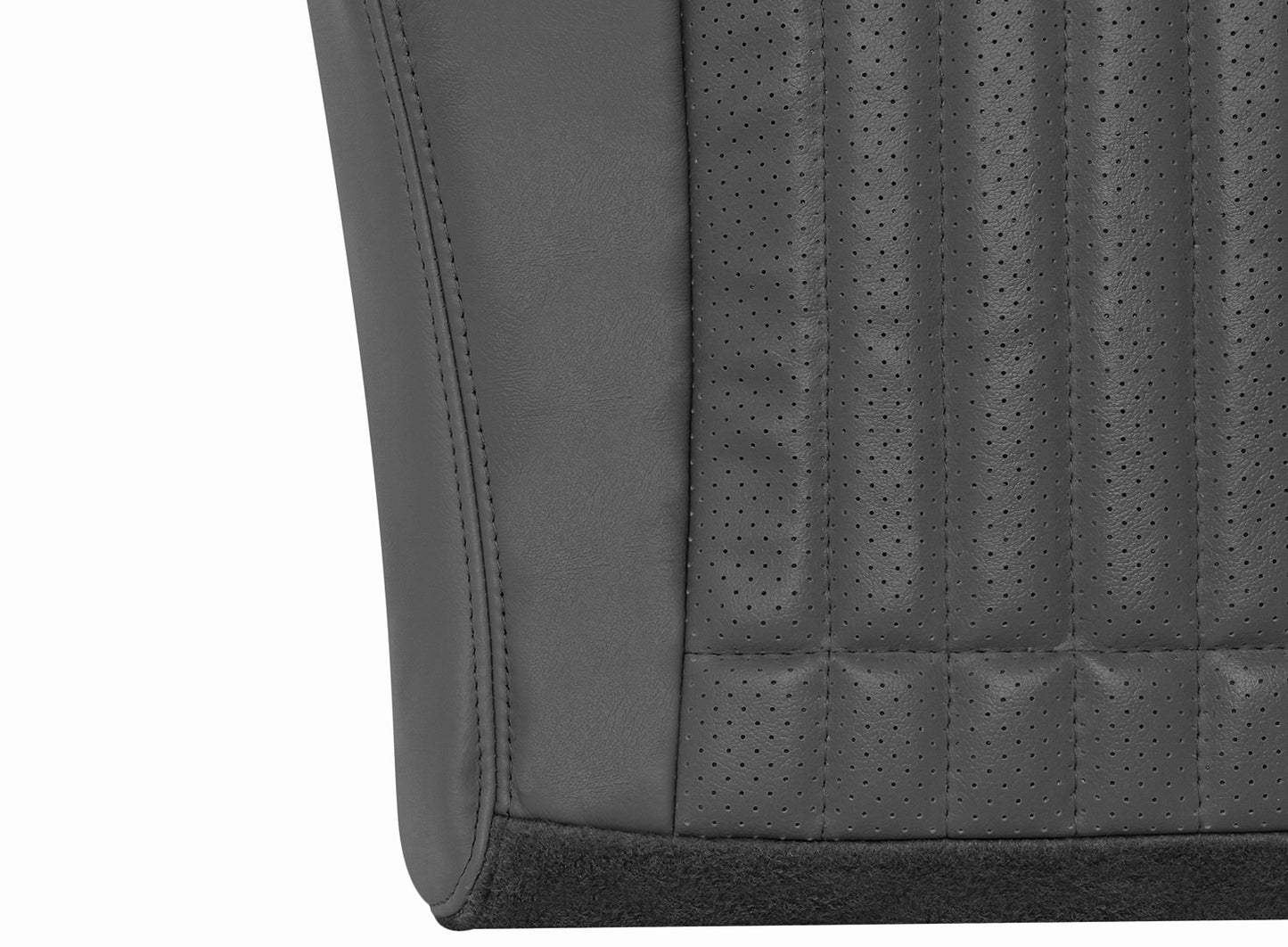 dark gray leather bottom seat cover firebird trans am