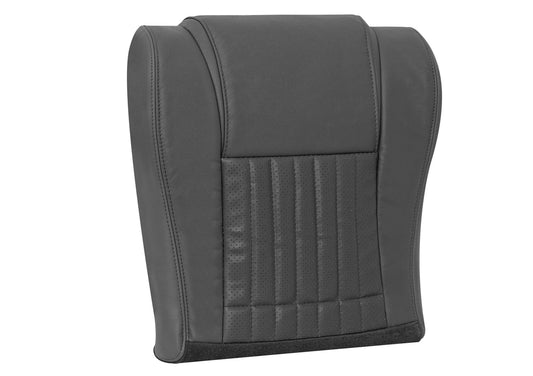 firebird trans am bottom seat cover dark gray leather replacement