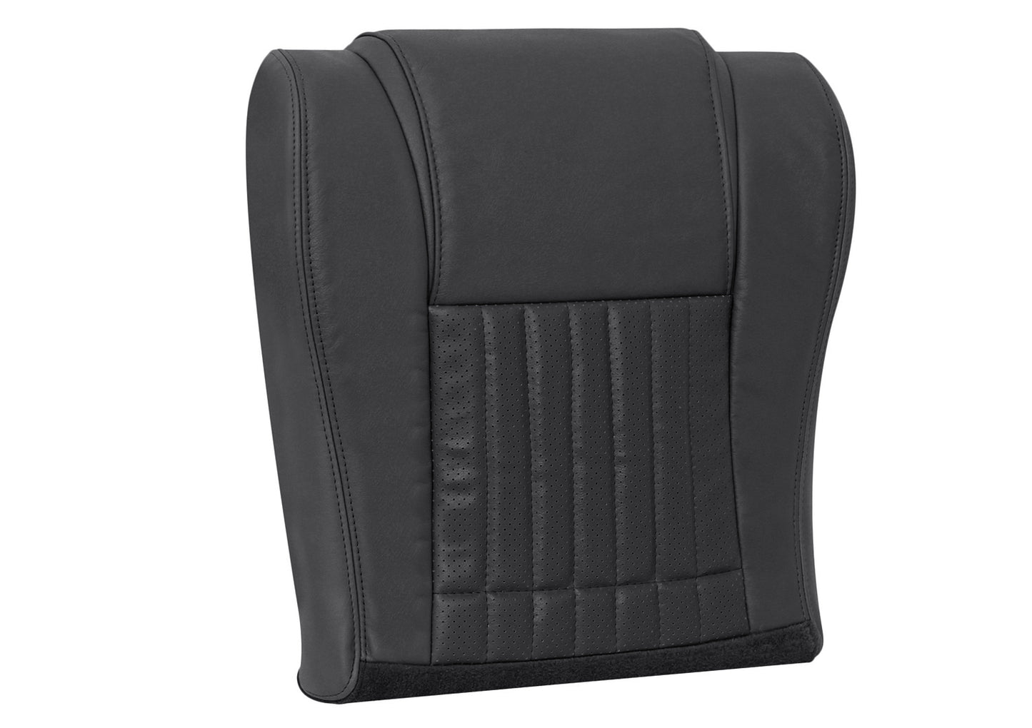 firebird trans am leather seat bottom cover black