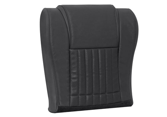 firebird trans am leather seat bottom cover black