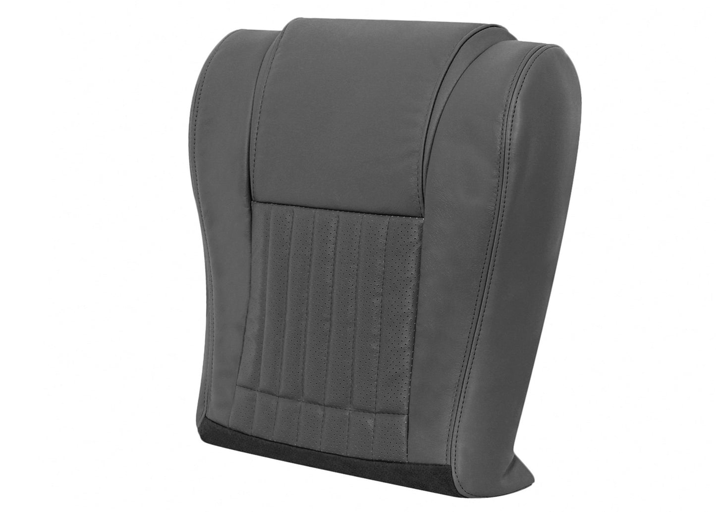 dark gray leather bottom seat upgrade firebird trans am