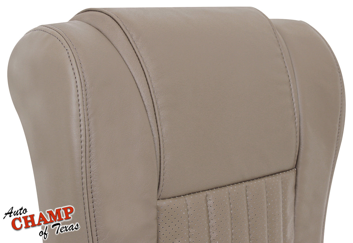 seat bottom skin leather tan firebird trans am