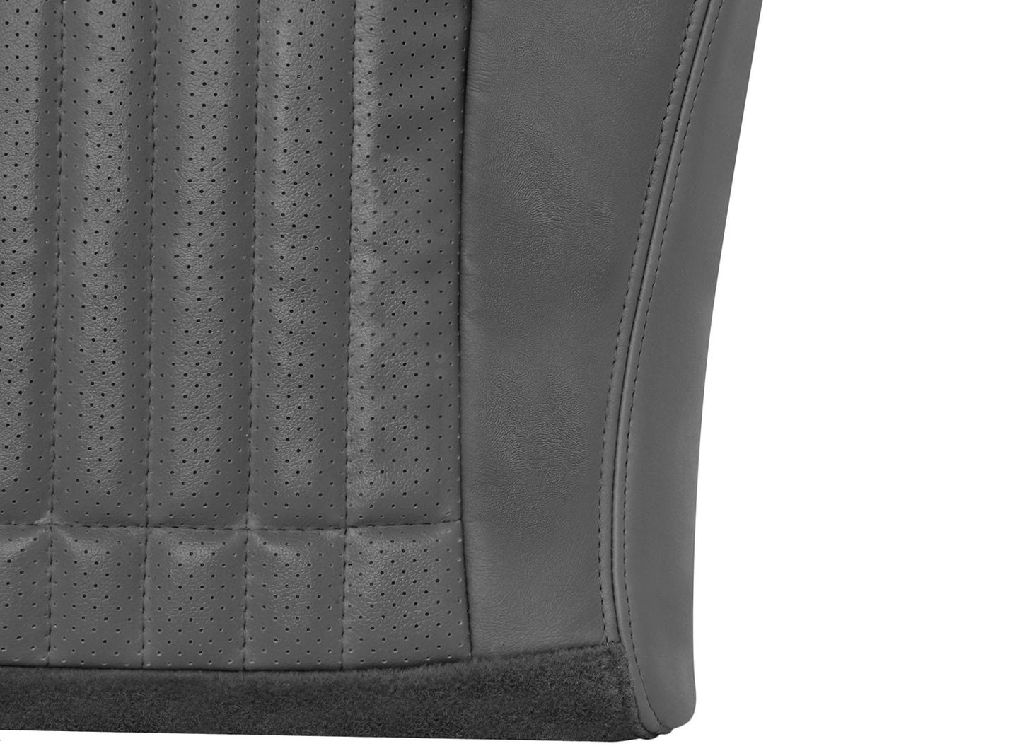 firebird trans am seat bottom dark gray leather oem