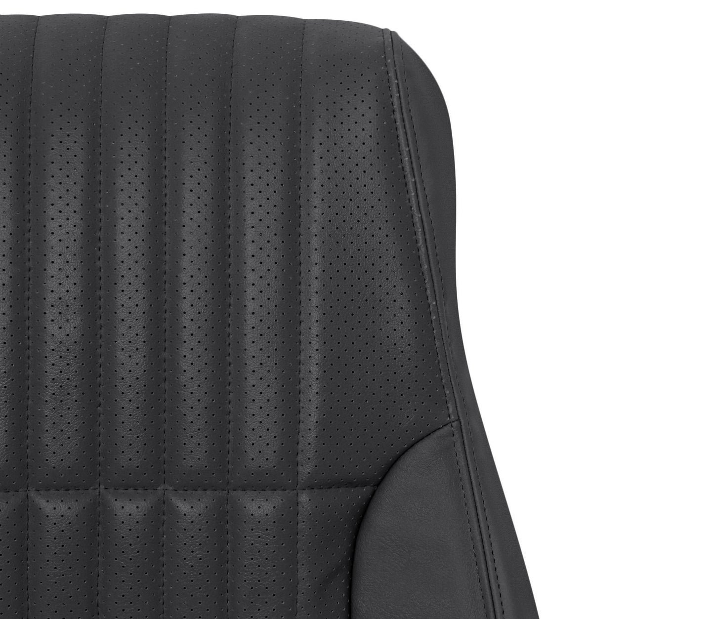 2002 trans am leather seat cover lean back black factory