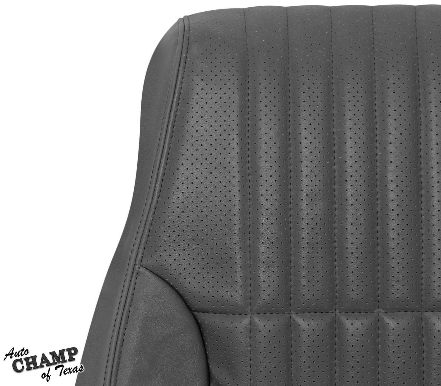 graphite gray stitch seat trans am lean back