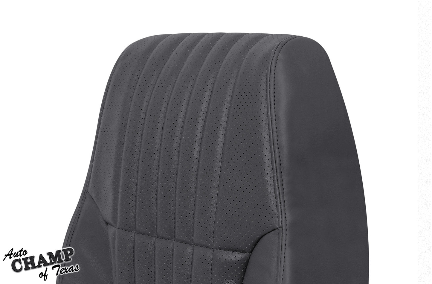 pontiac firebird 1993 1995 gray leather lean back driver seat cover