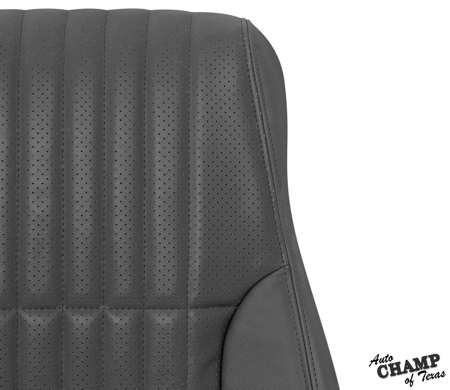 passenger seat cover gray leather firebird trans am
