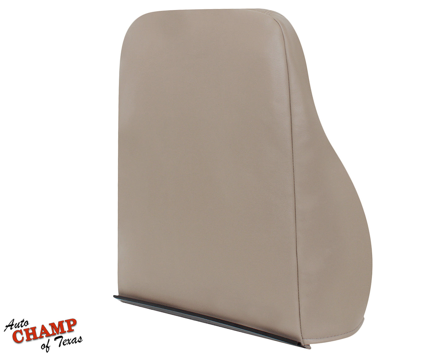 close up stitching tan seat cover firebird trans am