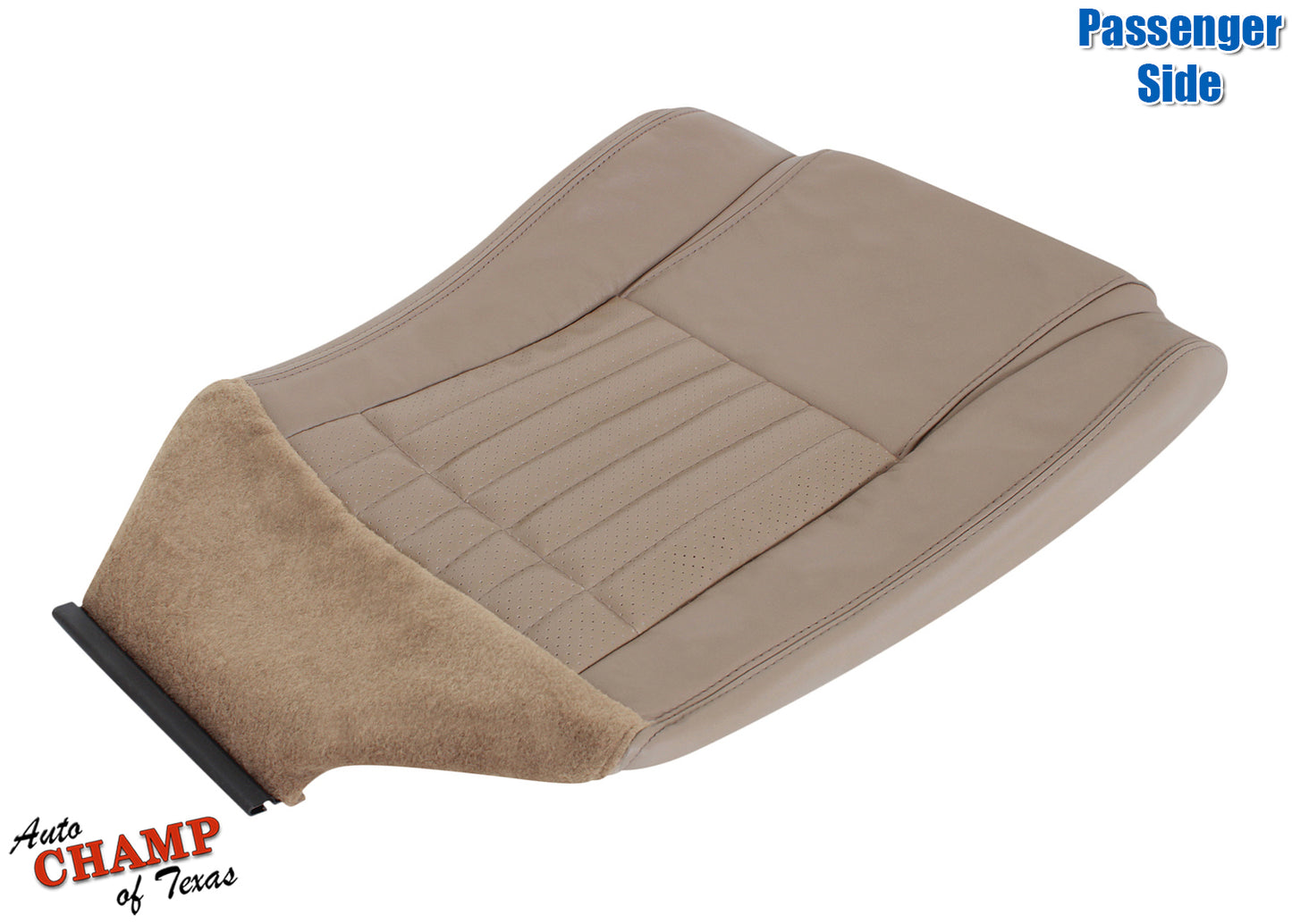 bottom seat panel leather cover trans am tan