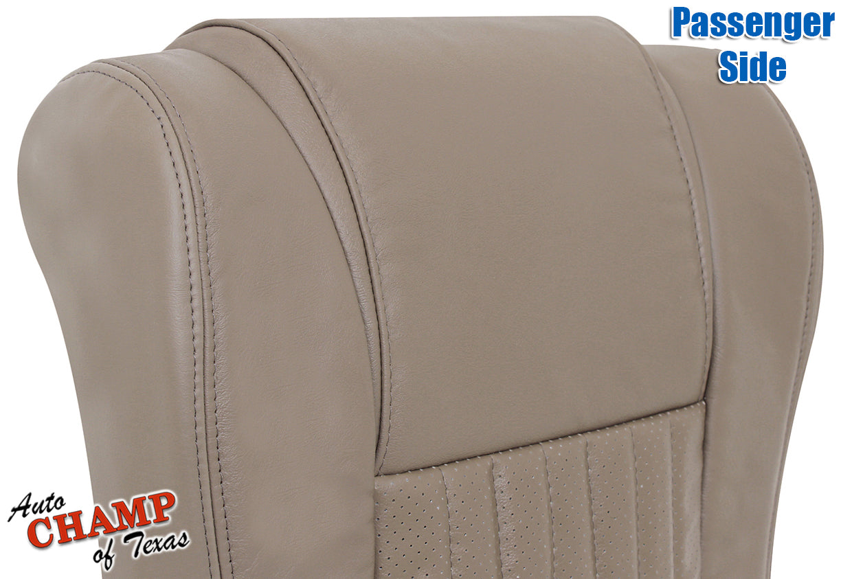 tan leather seat cover trans am bottom restoration