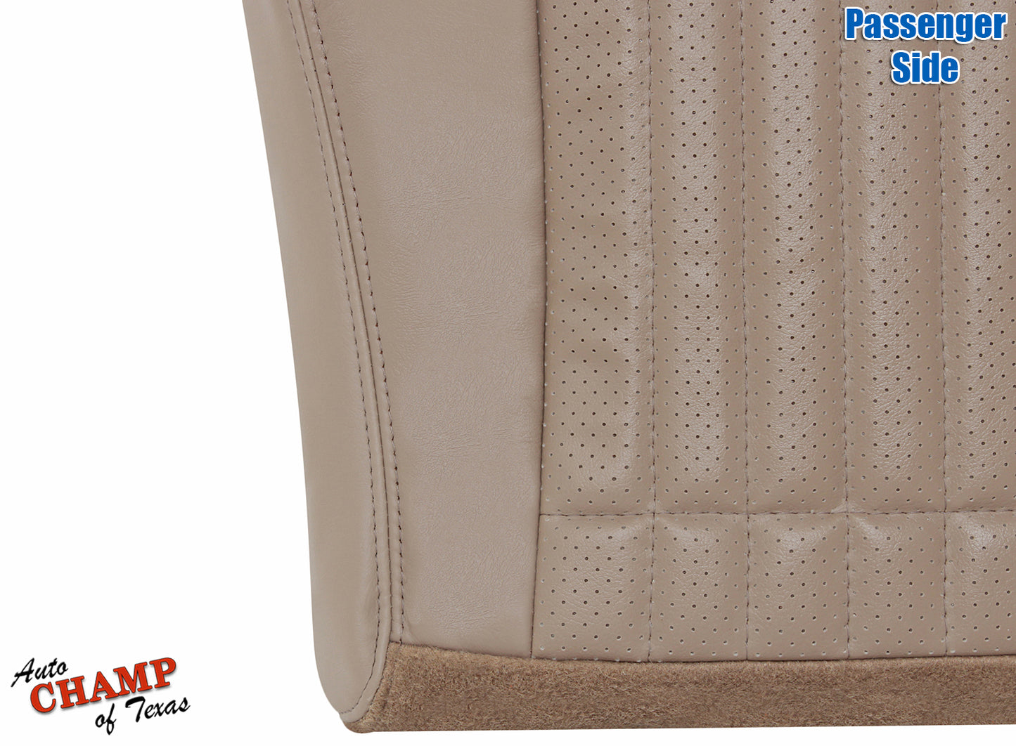 oem style bottom seat leather cover trans am tan