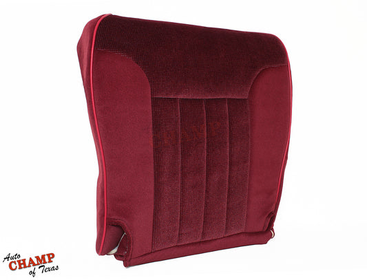 1994-1996 Dodge Ram 1500 SLT Laramie Driver Side Bottom Cloth Seat Cover Red