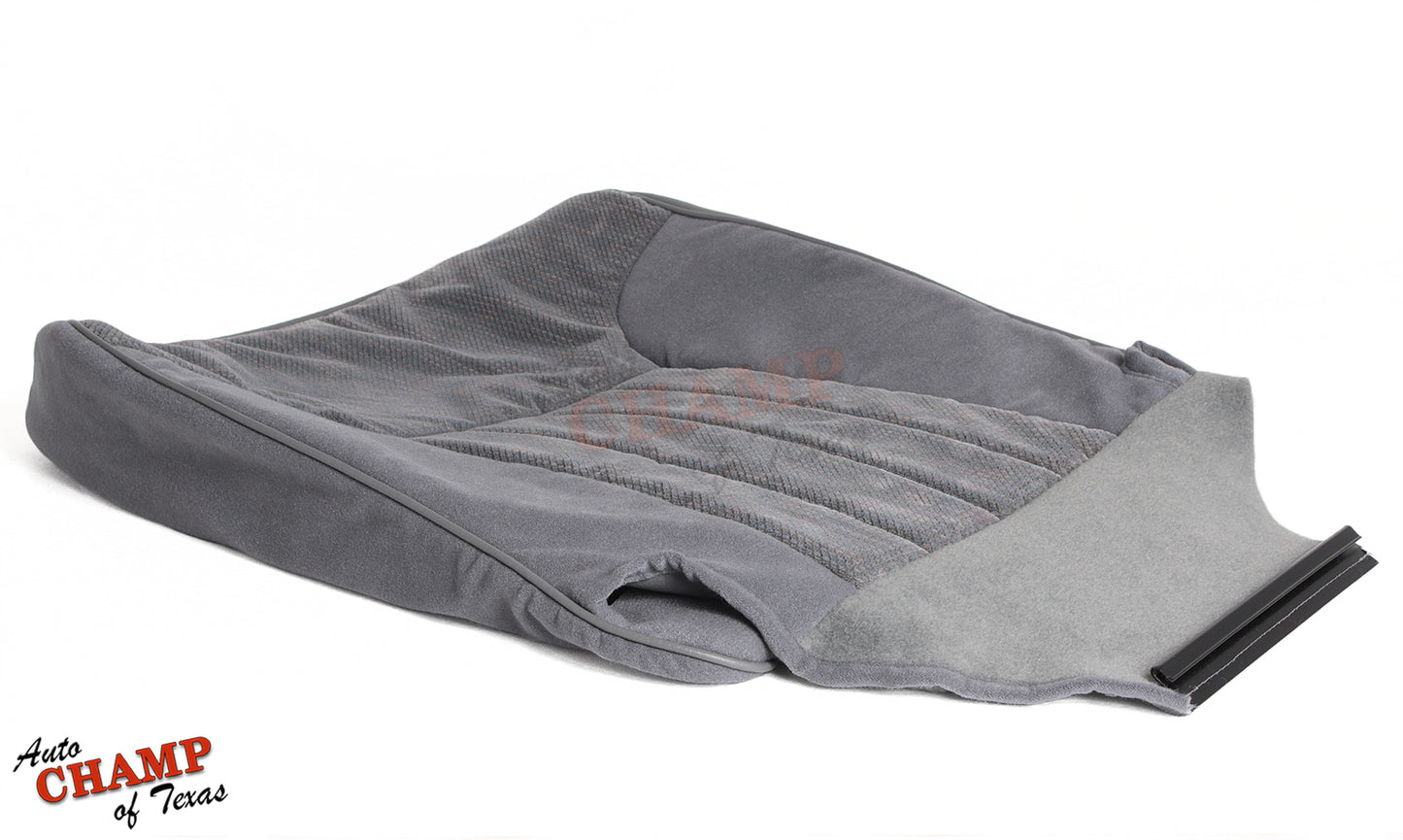 driver side bottom seat cushion cover gray 1994 1996 dodge ram 1500 slt