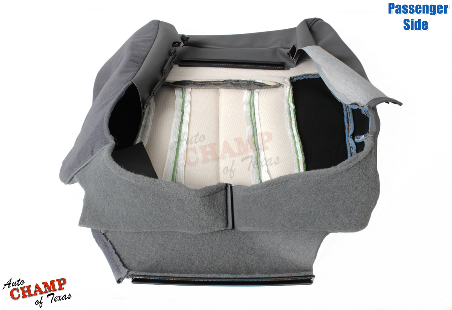 gray cloth passenger seat bottom cover 1994 1996 dodge ram 1500 slt