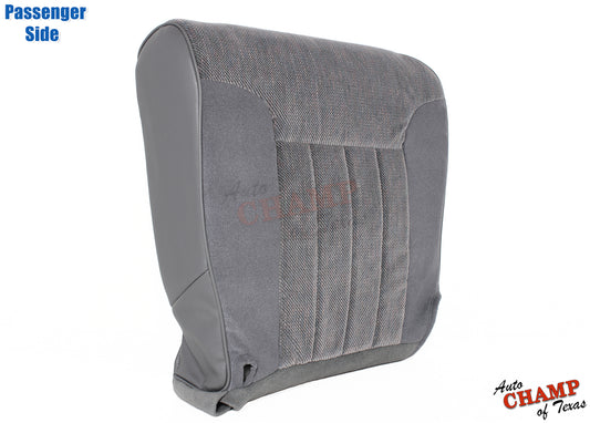 1994 1996 dodge ram 1500 passenger side cloth bottom seat cover gray slt