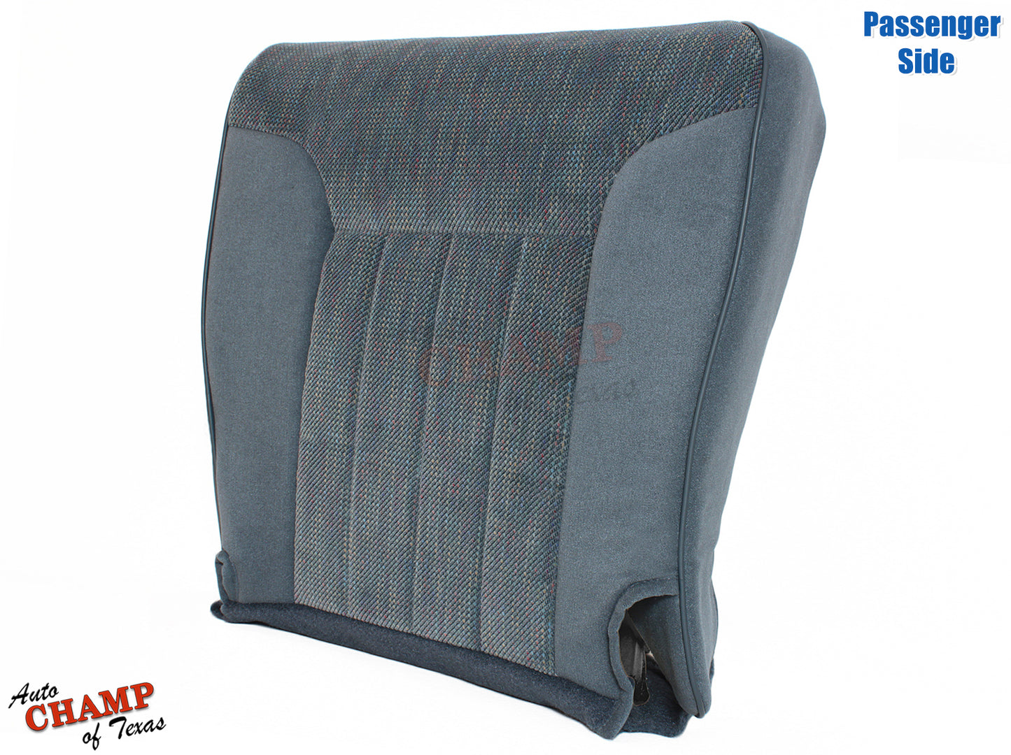passenger cloth bottom seat cover 1994 1996 dodge ram blue oem