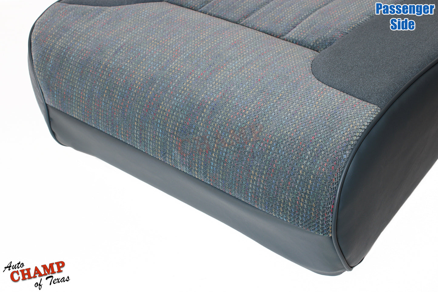 blue cloth seat cover dodge ram 1500 1994 1996 passenger replacement