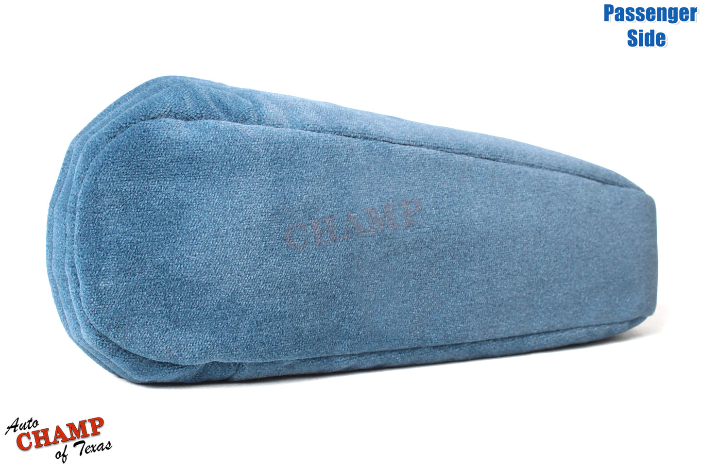 blue cloth armrest cover ford f550 passenger seat 1994 1997
