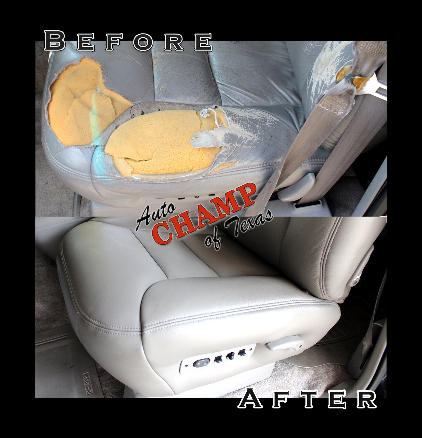 gmc sierra driver bottom foam cushion before and after 1995 to 1999