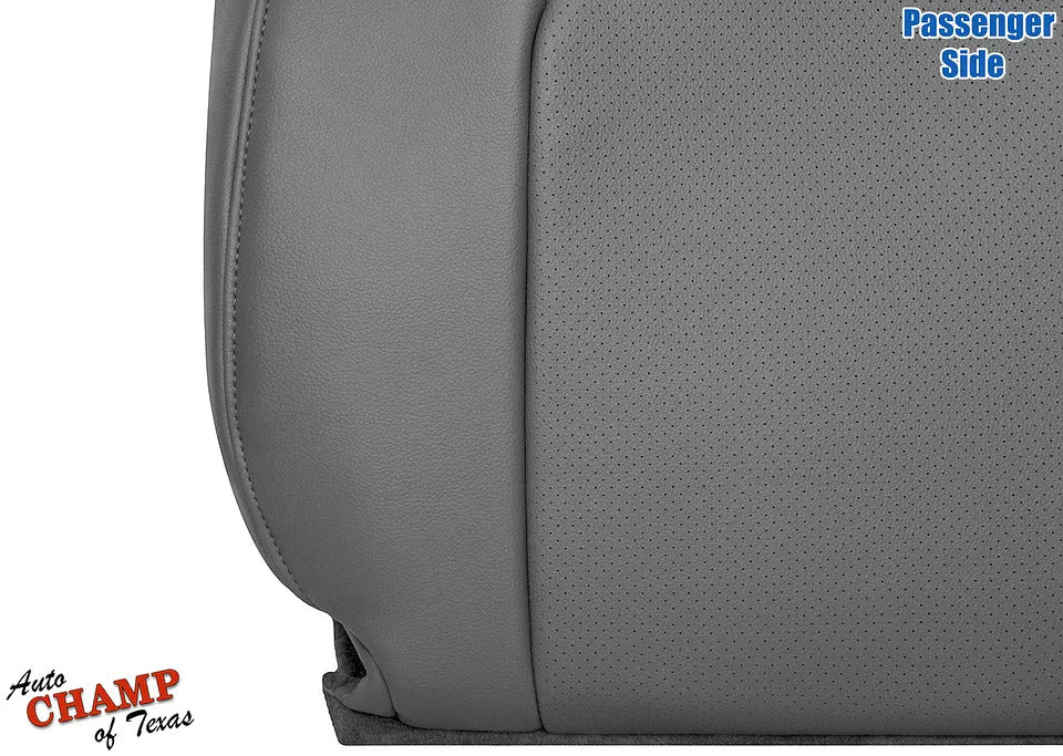 2012 honda ridgeline gray lean back leather perforated