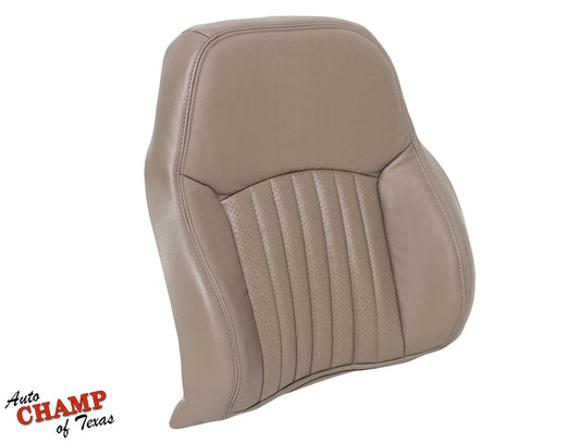 passenger side trans am seat back cover tan