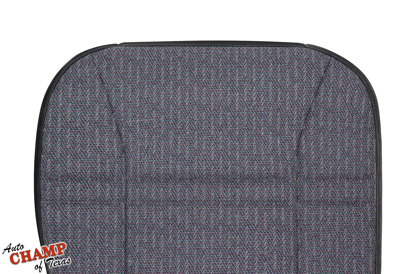 Top view of 1999-2001 Jeep Cherokee Sport SE seat cover in dark gray.