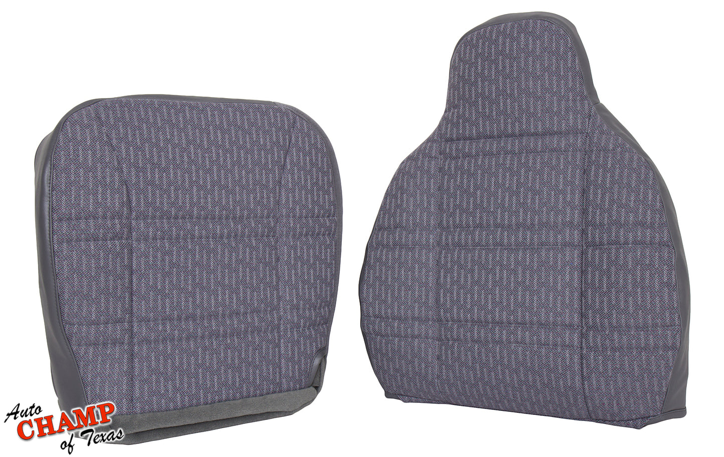1997-1998 Jeep Cherokee Sport SE Driver Side Bottom Replacement Cloth Seat Cover Mist Gray