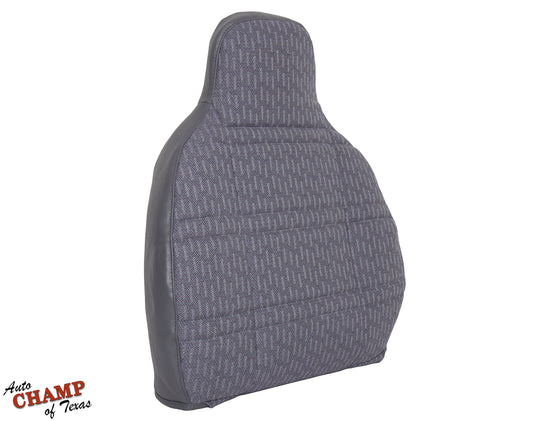 1997-1998 Jeep Cherokee Sport SE Driver Side Bottom Replacement Cloth Seat Cover Mist Gray