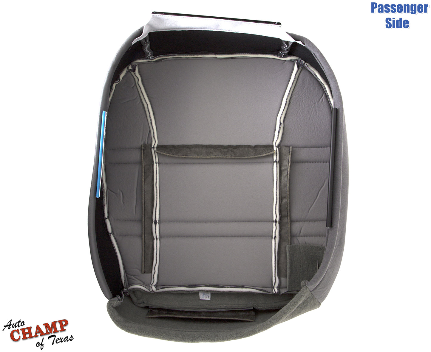 passenger seat base cover mist gray jeep cherokee 1997 1998 sport se