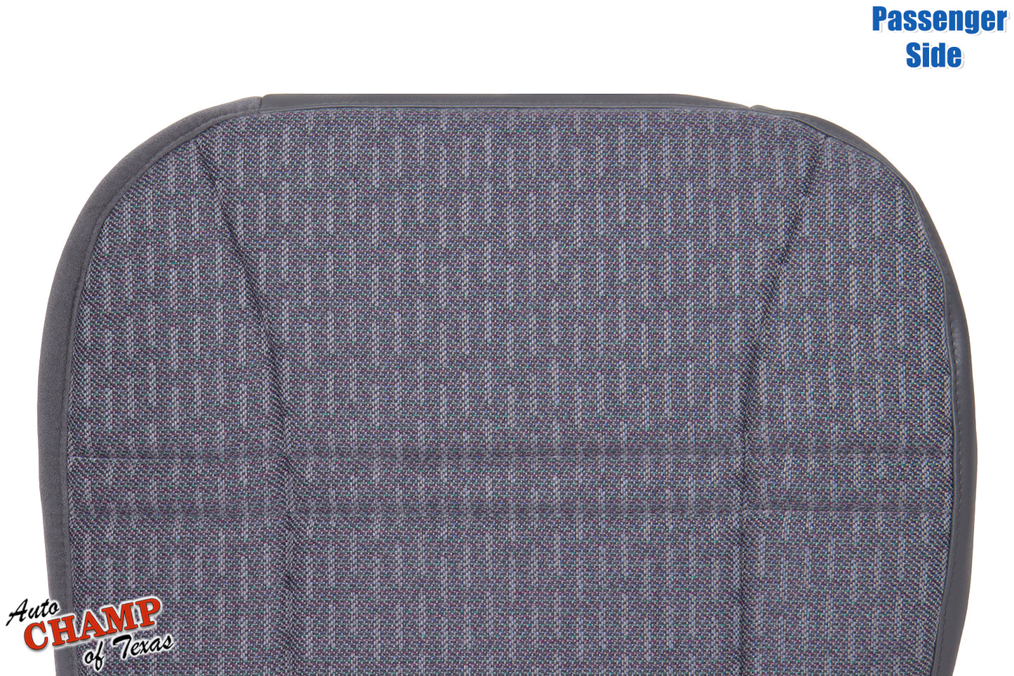 1997-1998 Jeep Cherokee Sport SE passenger seat cover mist gray fabric close-up