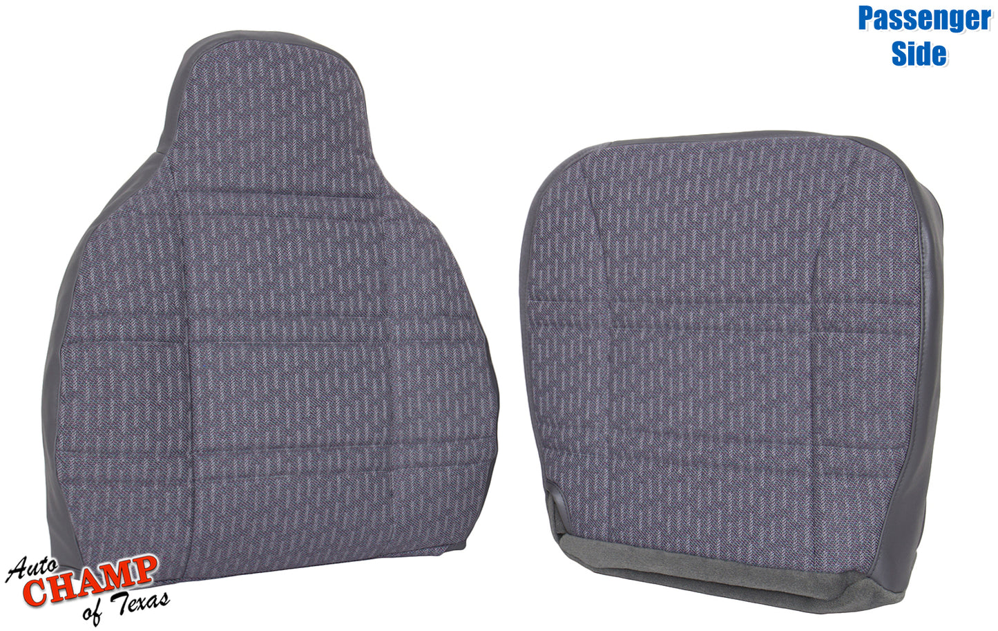 1997-1998 Jeep Cherokee Sport SE complete passenger seat cover set mist gray