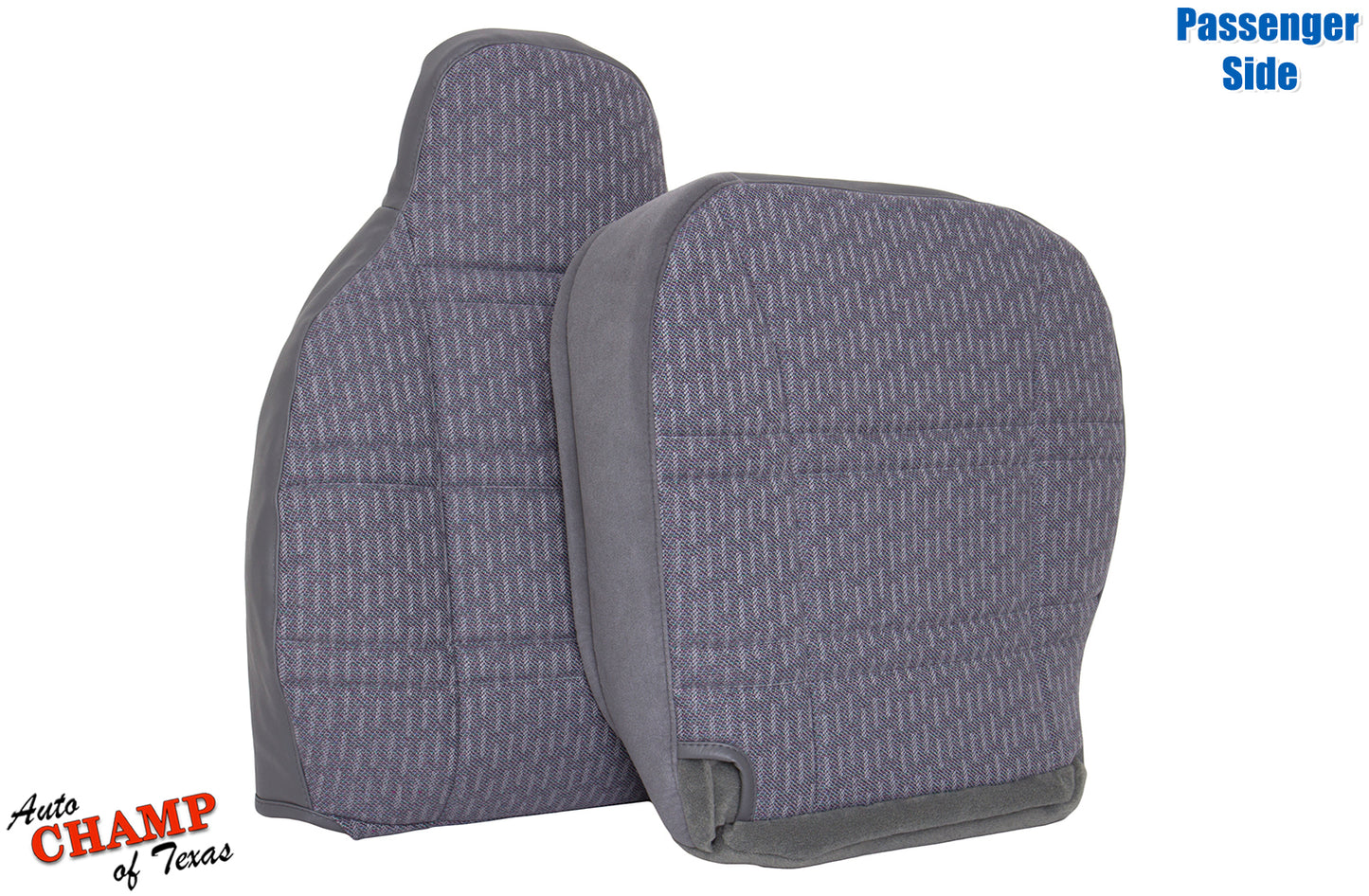 1997-1998 Jeep Cherokee Sport SE complete passenger seat cover set mist gray