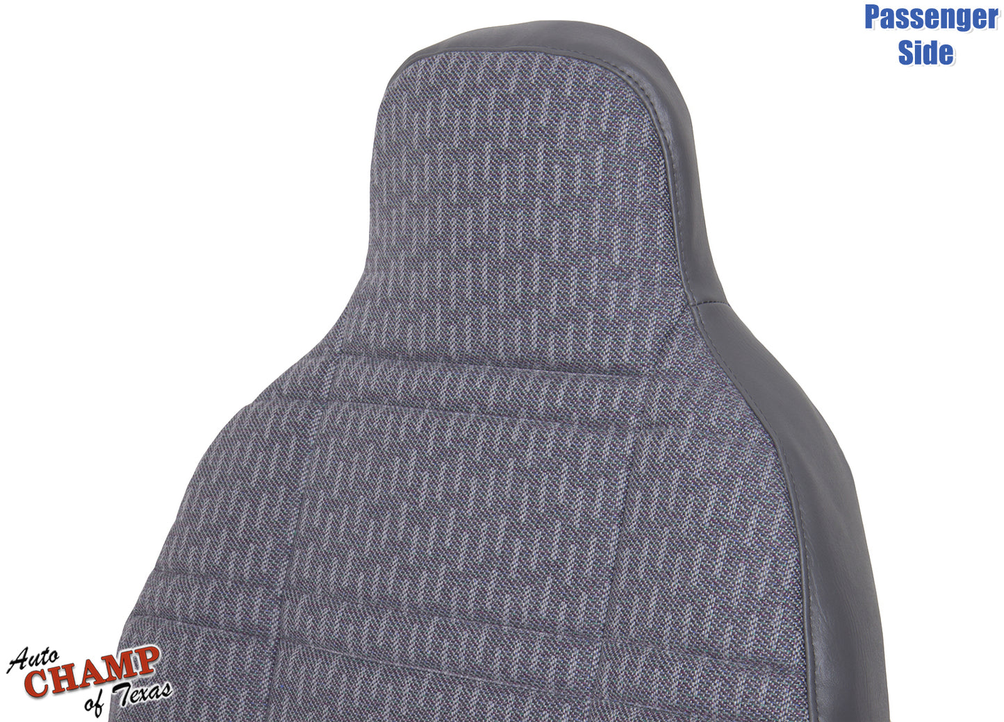 1997-1998 Jeep Cherokee Sport SE Passenger Side Lean Back Replacement Cloth Seat Cover Mist Gray