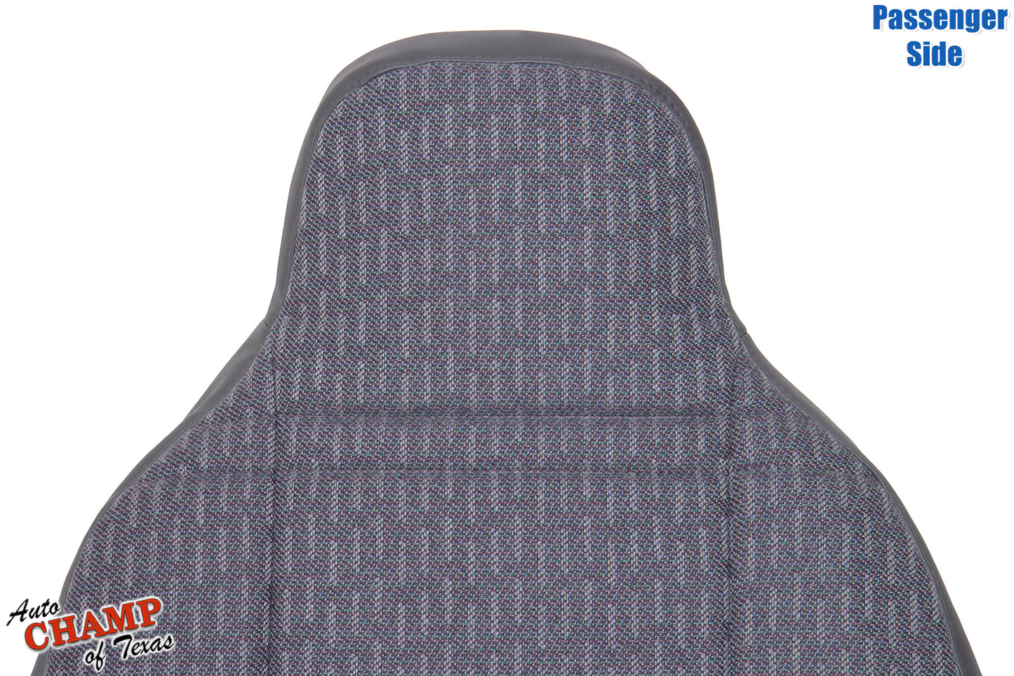 1997-1998 Jeep Cherokee Sport SE passenger seat cover mist gray top view