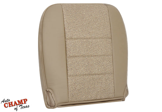 jeep wrangler driver cloth cushion camel 1997 2006 seat base