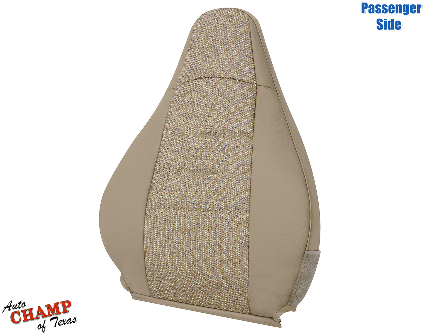 97 06 jeep wrangler passenger lean back seat cover tan camel cloth