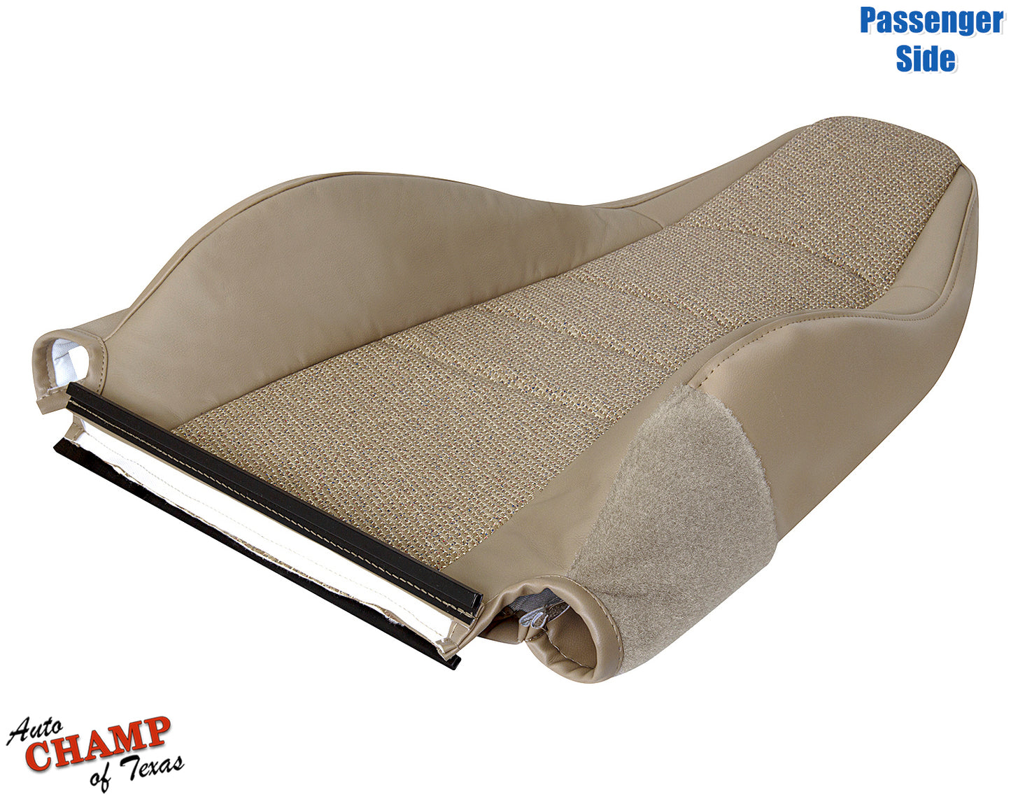 97 06 jeep wrangler passenger seat cover tan camel cloth oem fit