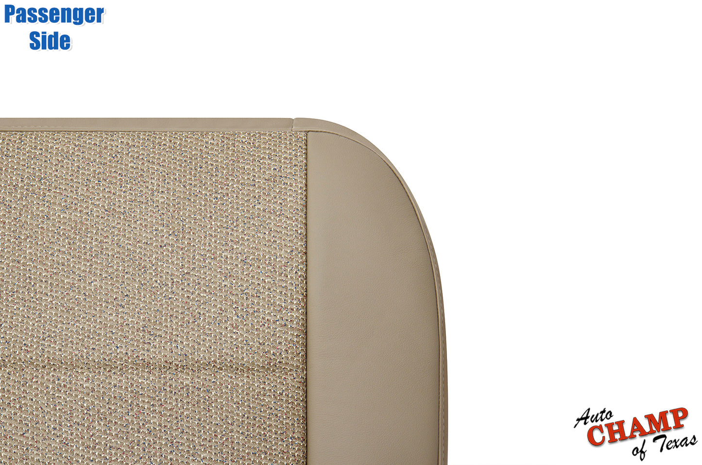 camel tan passenger seat base jeep wrangler 1997 2006 cloth