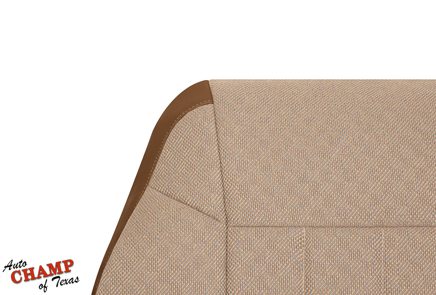 1997-1998 Jeep Cherokee Classic passenger seat cover close-up tan replacement