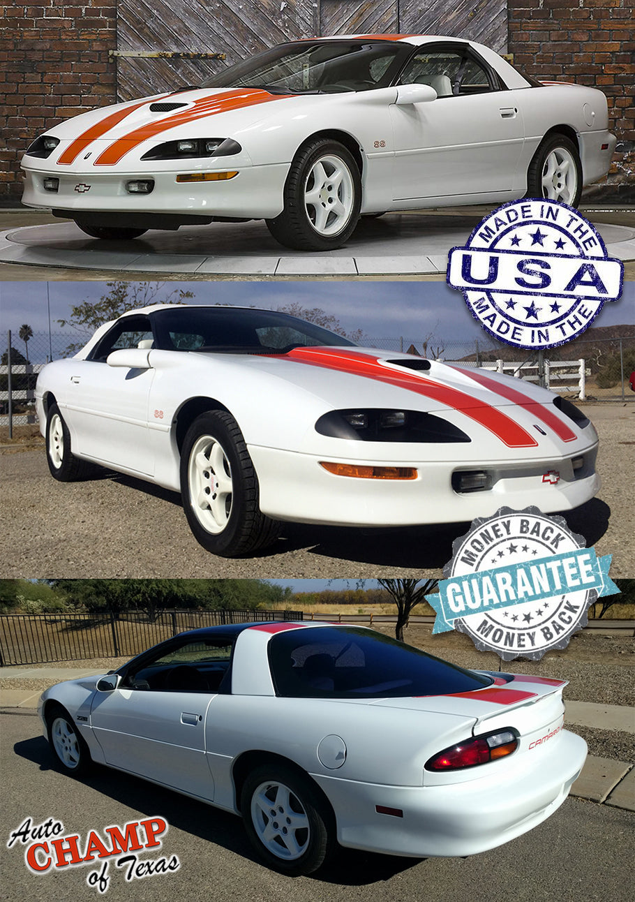 1998–2002 Chevy Camaro Z28 RS SS Passenger Bottom Leather Seat Cover White