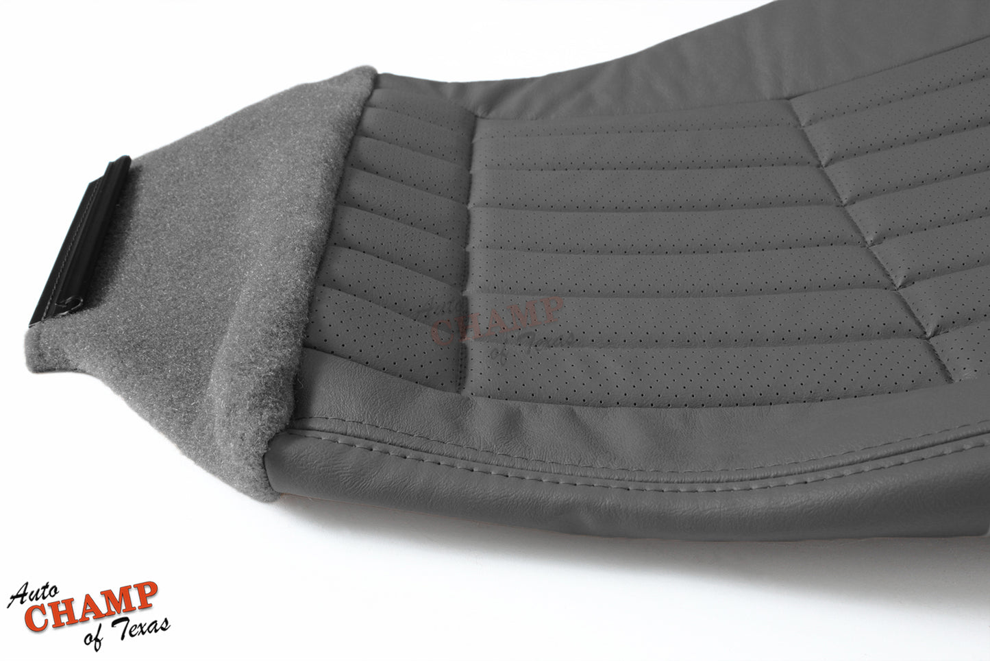 1997-1999 Chevy Camaro Z28 RS SS Driver Side Bottom Leather Seat Cover Dark Gray