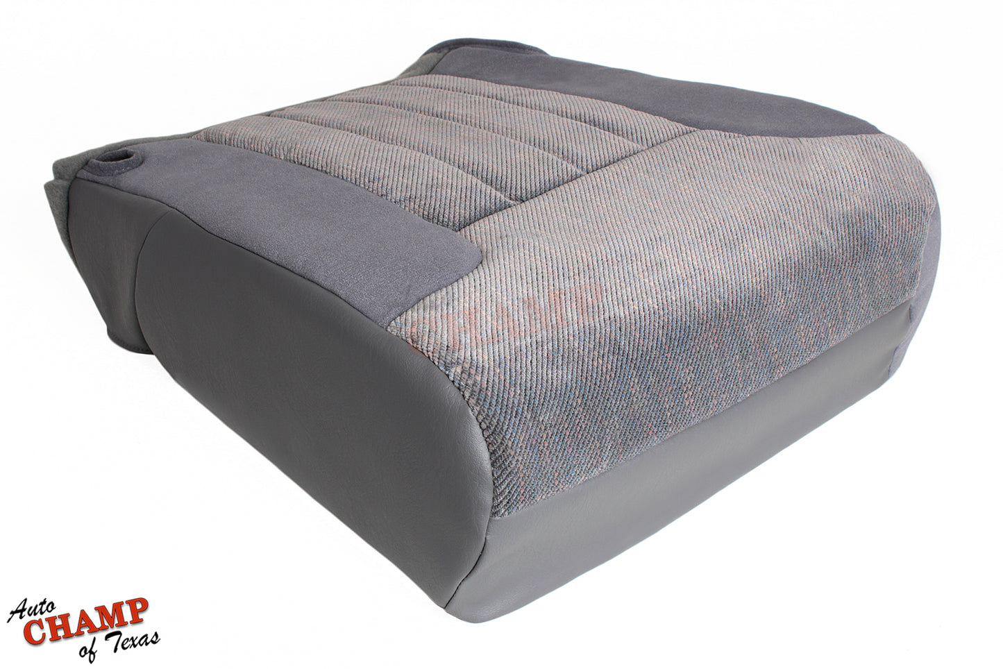 rear base seat panel mist gray dodge ram 1997 cloth
