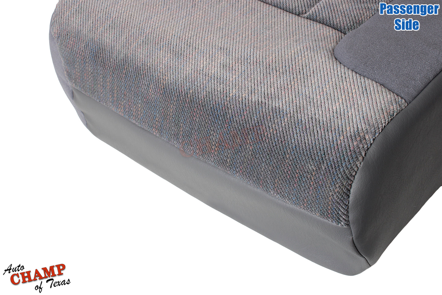 seat tag label cloth cover dodge ram mist gray