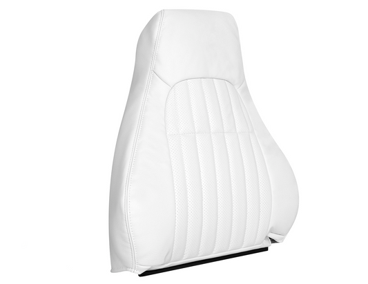 1998-2002 Chevy Camaro Z28 RS SS Driver Side Lean Back Leather Seat Cover White