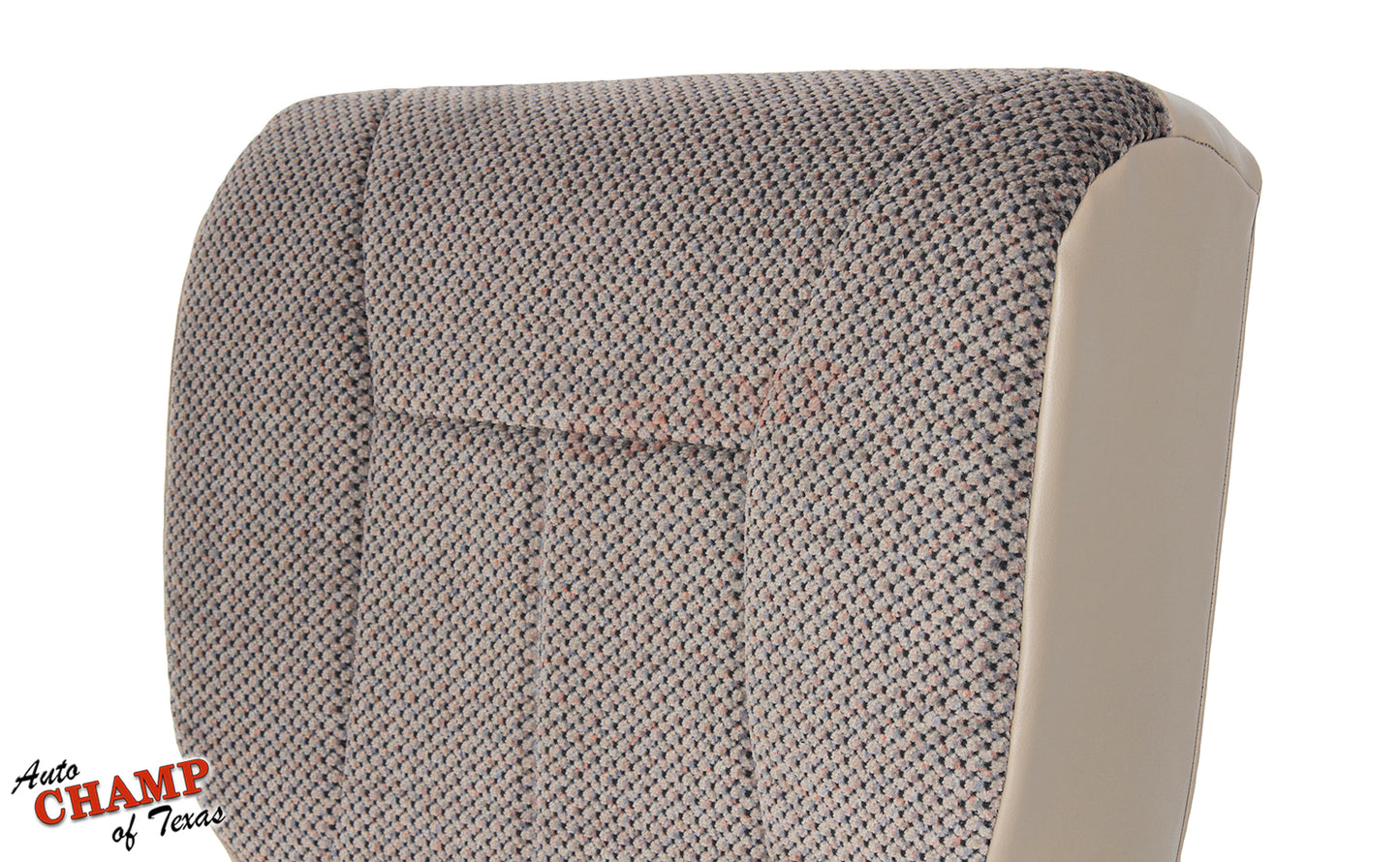 2001 dodge ram 1500 laramie driver side seat cover tan cloth top view