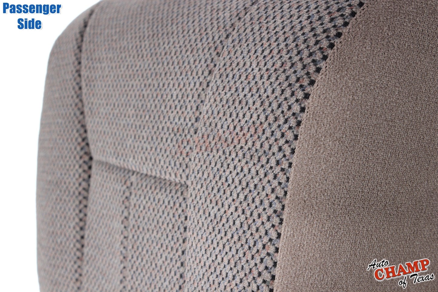 1998 2002 dodge ram 1500 slt laramie passenger seat cover closeup tan cloth