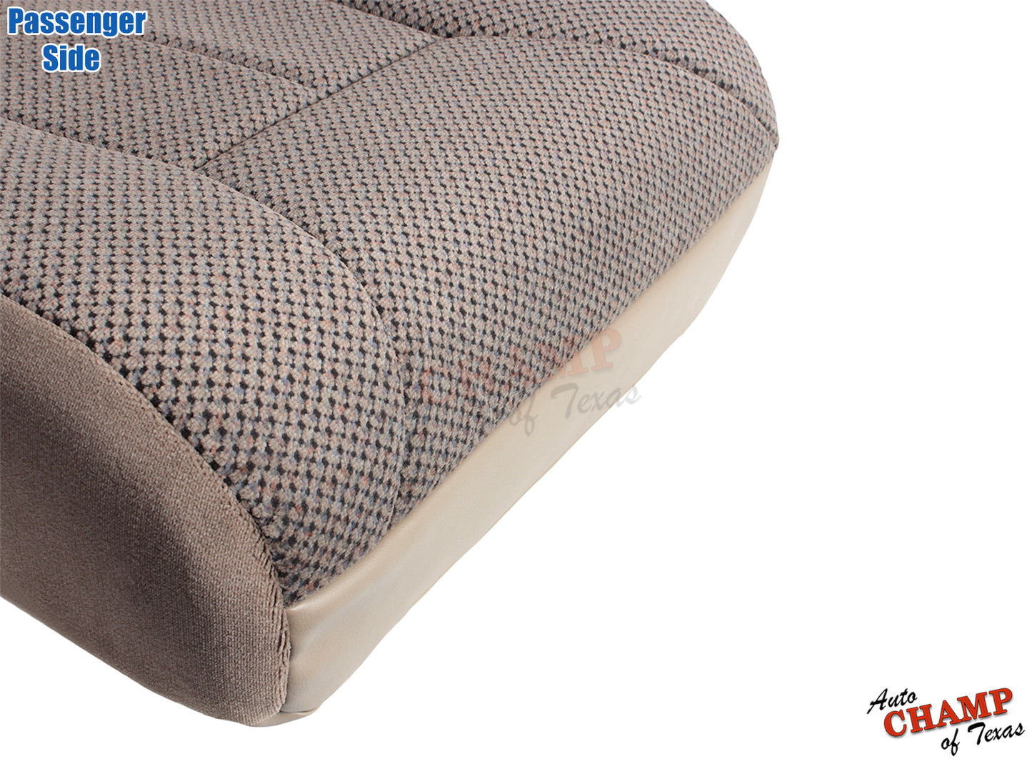 1998 2002 dodge ram 1500 slt laramie passenger seat cover corner view tan cloth