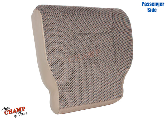 1998 2002 dodge ram 1500 slt laramie tan cloth seat backrest cover replacement passenger side