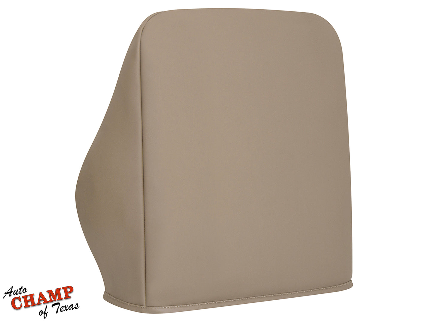 Driver side lean back replacement cloth seat cover for 1999-2001 Jeep Cherokee Classic in tan camel color.