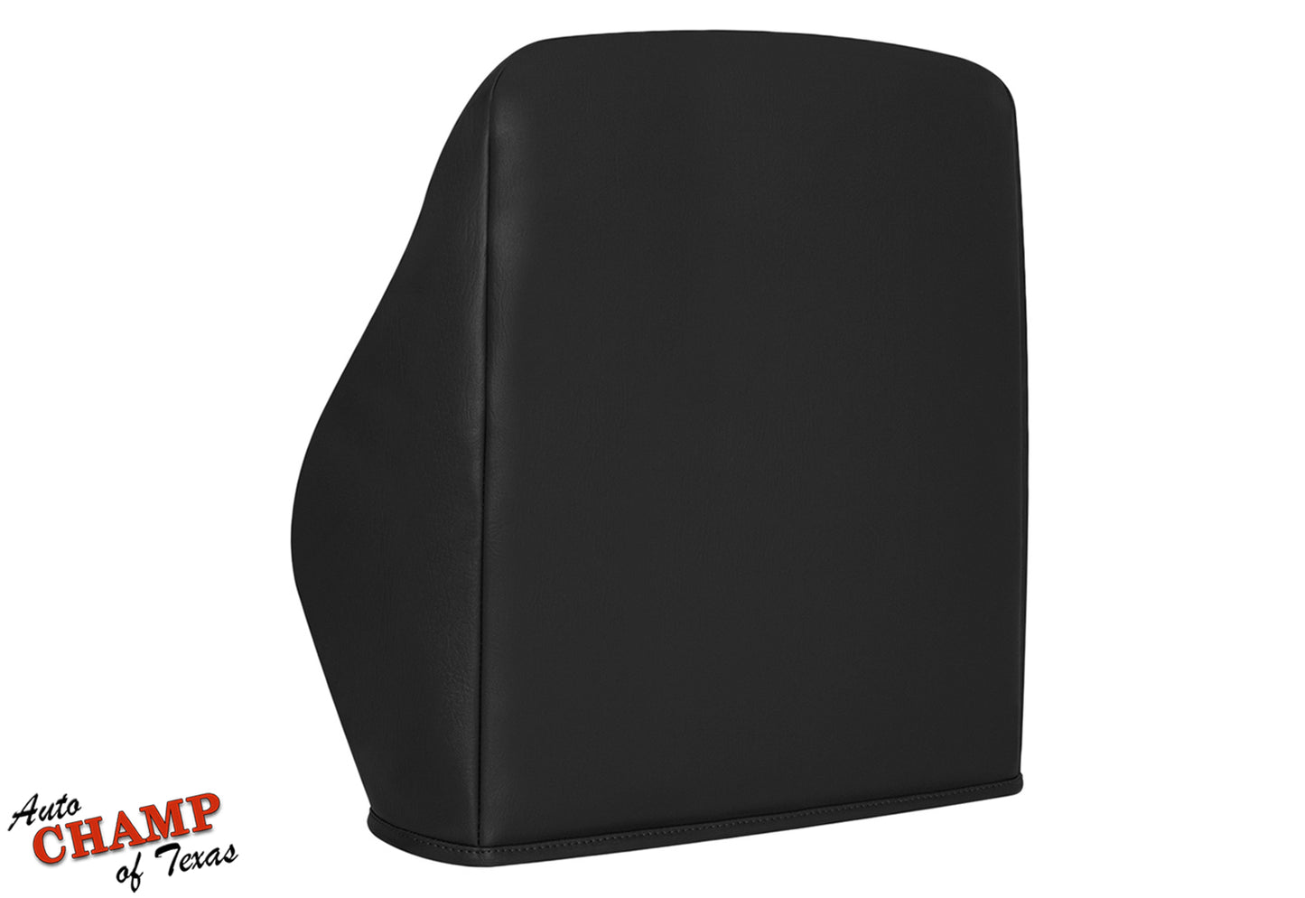 Back view of the driver side lean back replacement seat cover in dark gray for 1999-2001 Jeep Cherokee Classic.